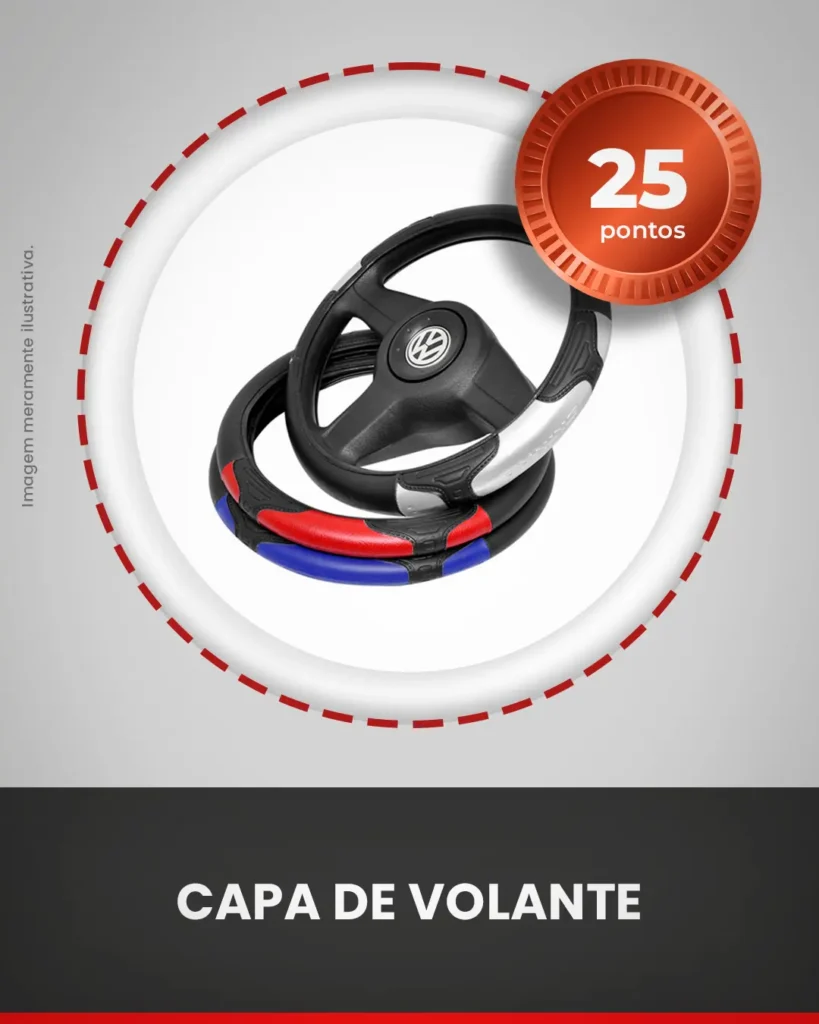 CAPA DE VOLANTE (25 PONTOS)