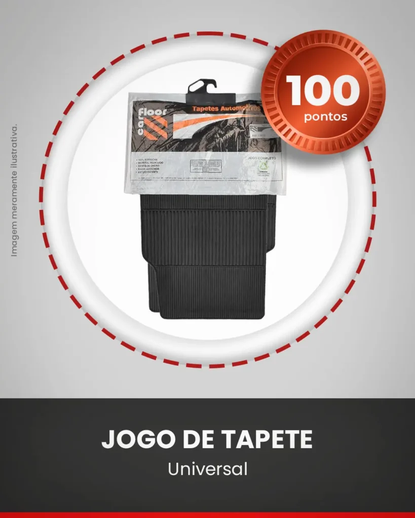 JOGO DE TAPETE UNIVERSAL (100 PONTOS)