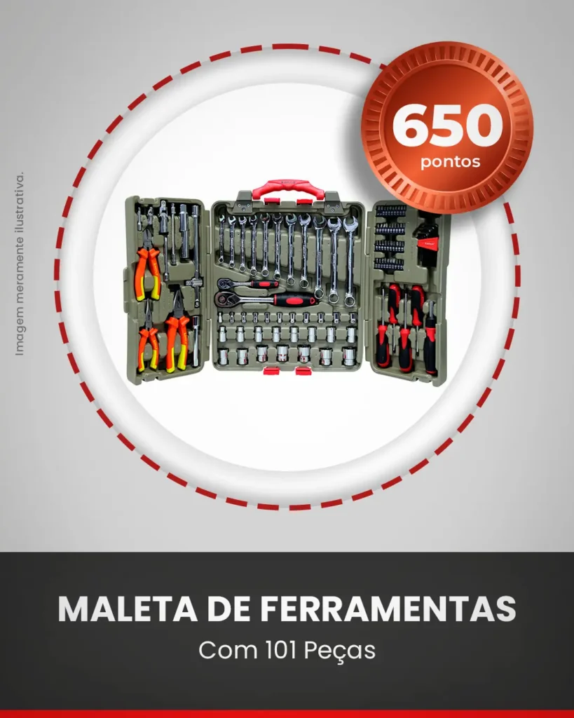 MALETA DE FERRAMENTA (650 PONTOS)