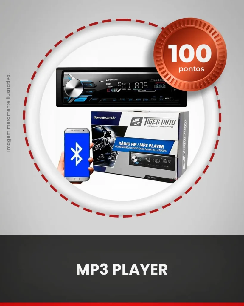 MP3 PLAYER (100 PONTOS)