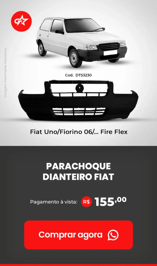 PARACHOQUE DIANTEIRO FIAT