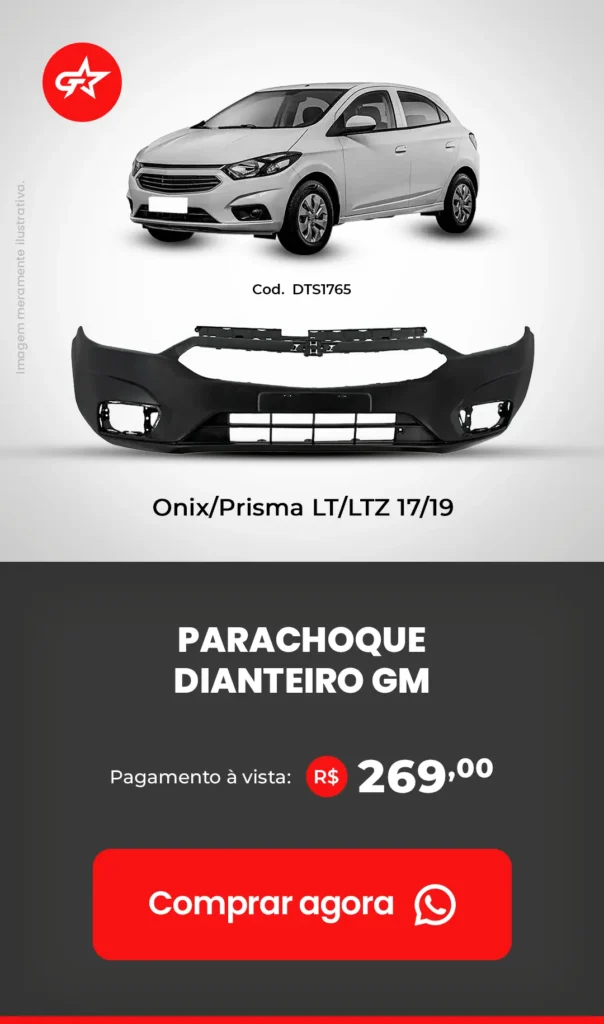 PARACHOQUE DIANTEIRO GM