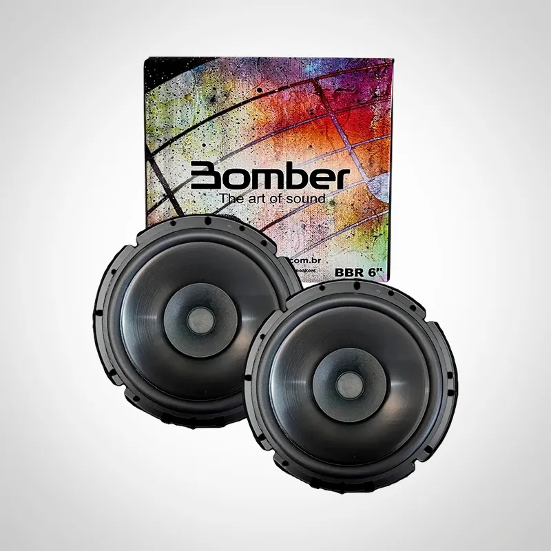 Par de Alto Falantes Bomber BBR 6